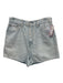 Levi's Size 29 Light Wash Cotton Blend High Rise baggy Mini Shorts Light Wash / 29