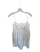 LPA Size S White Polyester Blend Babydoll Spaghetti Strap Tie Strap Mini Dress White / S