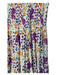 Oliphant Size Small White, purple & multi Cotton Sleeveless Floral Tiered Dress White, purple & multi / Small