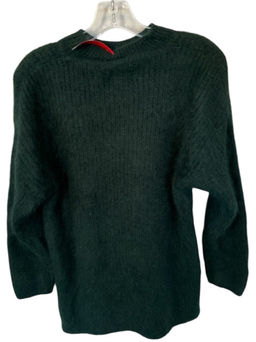 Bellerose Size 2/M Forest Green Angora Blend Mock Neck Knit Long Sleeve Sweater Forest Green / 2/M