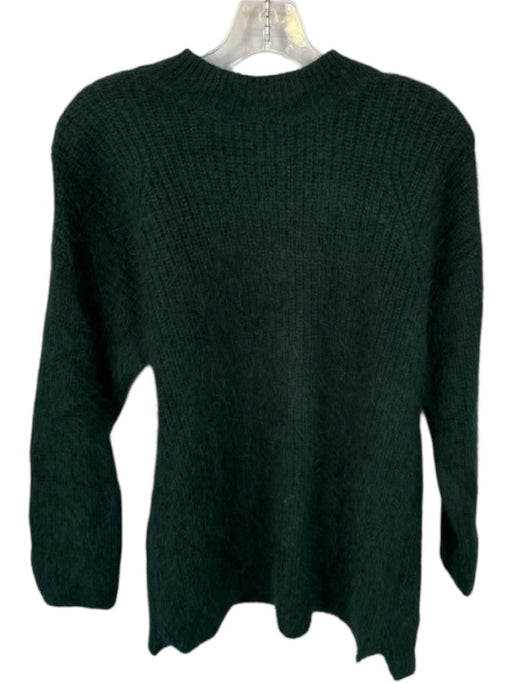 Bellerose Size 2/M Forest Green Angora Blend Mock Neck Knit Long Sleeve Sweater Forest Green / 2/M
