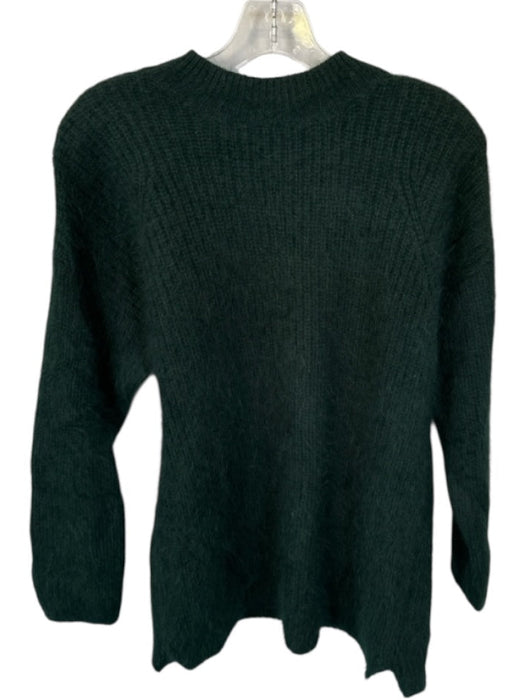Bellerose Size 2/M Forest Green Angora Blend Mock Neck Knit Long Sleeve Sweater Forest Green / 2/M
