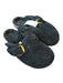 Birkenstock Shoe Size 38 Black Fuzzy Front Buckle Clog Slippers Black / 38