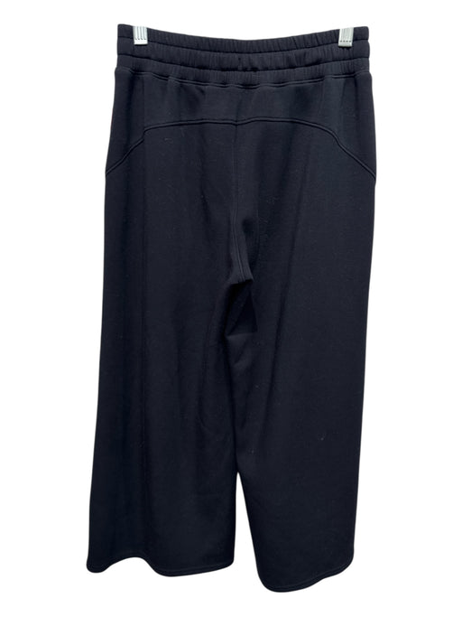 Spanx Size XS Black Modal Drawstring Wide Leg Cropped Pants Black / XS