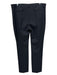 Theory Size 14 Black Wool Blend High Rise Solid Front Pleat Slim Ankle Pants Black / 14