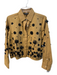 J. Crew Size 6 Yellow Cotton Button Up Sequin Detail Top Yellow / 6