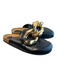 JW Anderson Shoe Size 38 Black Leather Gold hardware Round Toe Flat Mule Shoes Black / 38