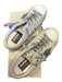 Golden Goose Shoe Size 36 White & Gray Canvas & Leather Animal Print Sneakers White & Gray / 36