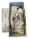 Golden Goose Shoe Size 36 White & Gray Canvas & Leather Animal Print Sneakers White & Gray / 36