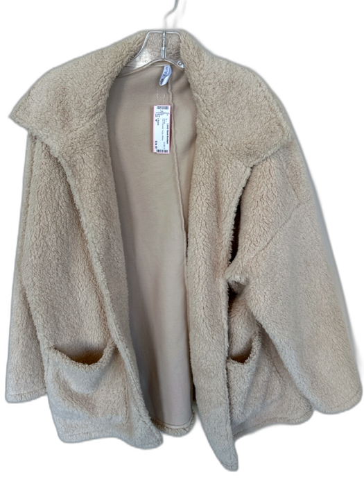 Z Supply Size M Tan Polyester Fuzzy Jacket Tan / M