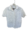 Beach Riot Size S White Cotton Short Sleeve Eyelet Elastic Waist Short Set White / S