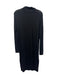 Rag & Bone Size XS Black Long Sleeve Mock Neck Ribbed Side Slit Dress Black / XS