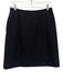 Prada Size 40 Black Wool Side Zip Paneled Pockets Pencil Skirt Black / 40
