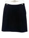 Prada Size 40 Black Wool Side Zip Paneled Pockets Pencil Skirt Black / 40