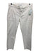 Frank & Eileen Size 4 Cream White Cotton Blend Patch Pockets Trouser Pants Cream White / 4