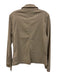 Paige Size S Khaki Cotton tortoise button Patch Pockets Button Front Jacket Khaki / S