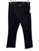 AG Adriano Goldschmied Size 28 Black Cotton Denim 5 Pocket Mid Rise Boot Jeans Black / 28