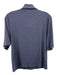 Gerard Darel Size 1/S Blue Viscose & Elastane Short Sleeve Buttons Collar Top Blue / 1/S