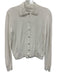 Vince Size S White Cotton & Polyamide Long Sleeve Knit Buttons Collar Cardigan White / S