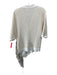 Jonathan Simkhai Size S Beige White Rayon Blend Short Sleeve Open Knit Polo Top Beige White / S