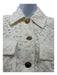 Zimmerman Size 1 Cream White Cotton Blend Gold Tone Hardware Lace Overlay Jacket Cream White / 1
