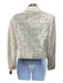 Zimmerman Size 1 Cream White Cotton Blend Gold Tone Hardware Lace Overlay Jacket Cream White / 1