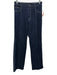 Cinq a Sept Size 4 Dark Wash Cotton Blend Denim Raw Edge Detail Jeans Dark Wash / 4