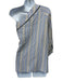 Smythe Size XS Blue, White, Beige Cotton Blend Long Sleeve One Sleeve Top Blue, White, Beige / XS