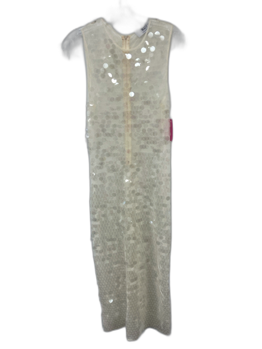 Wayf x Cherie Madeleine Danse Size S Cream White No Fabric Tag Sheer Dress Cream White / S