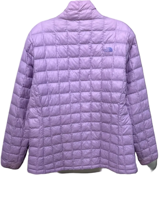 The North Face Size XL Lavender Purple Nylon Quilted High Neck zipper front Coat Lavender Purple / XL