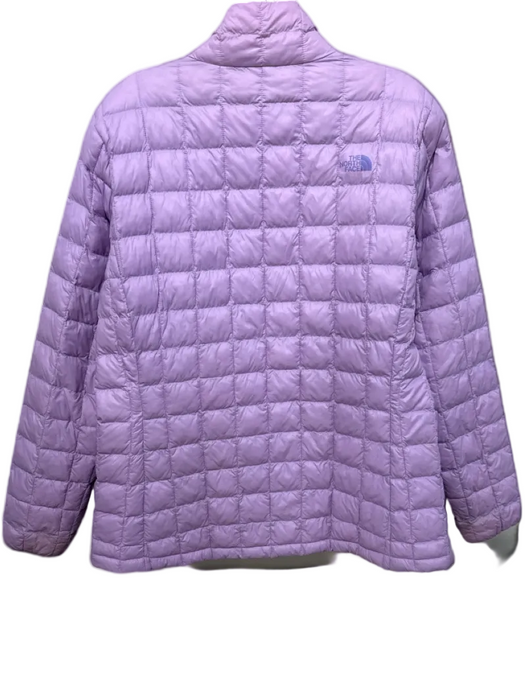 The North Face Size XL Lavender Purple Nylon Quilted High Neck zipper front Coat Lavender Purple / XL
