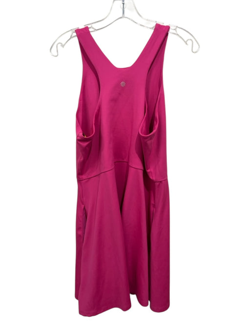 Athleta Size XL Hot pink Polyester Blend Sleeveless Athletic Dress Hot pink / XL