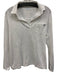 Vineyard vines Size M White Cotton V Neck Front Pocket Long Sleeve Top White / M