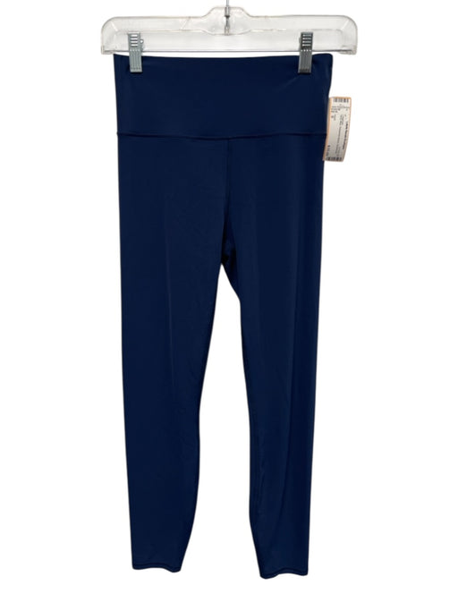 Vuori Size S Navy Blue Polyamide Blend Leggings Navy Blue / S