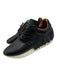 Esseutesse Shoe Size 40 Black & White Grained Leather Laces Sneakers Black & White / 40