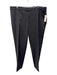 Miller Brothers Size 42 Gray Wool Solid Dress Cuffed Men's Pants Gray / 42