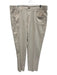 Faherty Size 38 Beige Linen Solid Dress Men's Pants Beige / 38