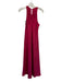 Pferdgarten Size 34 Red Polyester Sleeveless Wrinkled Back button Sheath Dress Red / 34