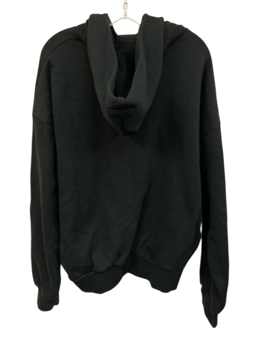 Essentials NWT Size L Black Cotton Solid Hoodie Men's Jacket Black / L