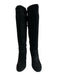 Kate Spade Shoe Size 5.5 Black Leather Suede Drawstring Tassel Almond Toe Boots Black / 5.5