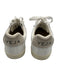 Veja Shoe Size 5 White Leather Upper Lace Up Logo Suede Low Top Sneakers White / 5