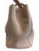 Mario Valentino Blush Beige Leather Tassel Logo Studded Magnetic Close Bag Blush Beige / Medium