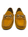 Gucci Shoe Size 36 Marigold Yellow Leather & Textile Upper Velvet Loafers Marigold Yellow / 36