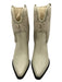 Free People Shoe Size 8 Cream Leather & Faux Fur Shearling Calf High Boots Cream / 8
