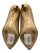 Sam Edelman Shoe Size 6.5 Beige Leather Pointed Toe Gold detail Pumps Beige / 6.5