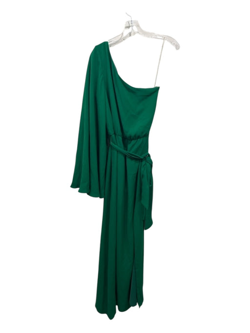 Trina Turk Size 6 Kelly Green Polyester Blend Empire Waist Solid Maxi Dress Kelly Green / 6