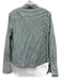 Favorite Daughter Size S Green & White Cotton Stripe Long Sleeve Button Down Top Green & White / S