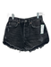 We The Free Size 24 Washed Black Cotton High Rise Zip Fly Cut Off Shorts Washed Black / 24