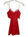Free People Movement Size XS Red & White Synthetic Cut Outs Athletic Dress Red & White / XS