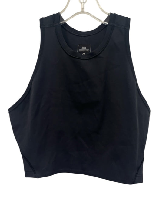 On Size S Black Synthetic Sleeveless Athletic Top Black / S
